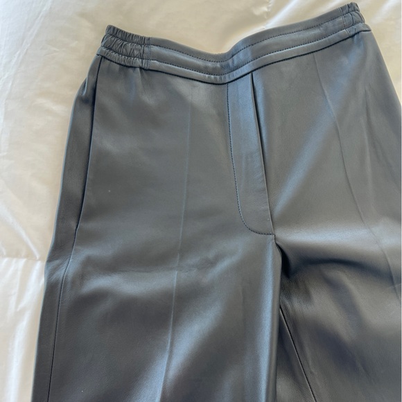 Cos women’s leather drawstring pan. Size 2 - Picture 9 of 9